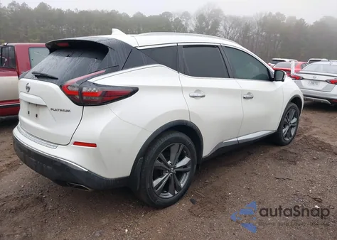 2019 Nissan Murano Platinum from USA, damaged, VIN 5N1AZ2MJ2KN118500